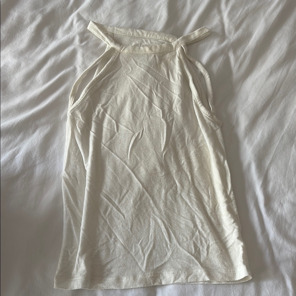 Cream Women's Top